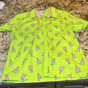 Disney Figment Unisex button down shirt - Small